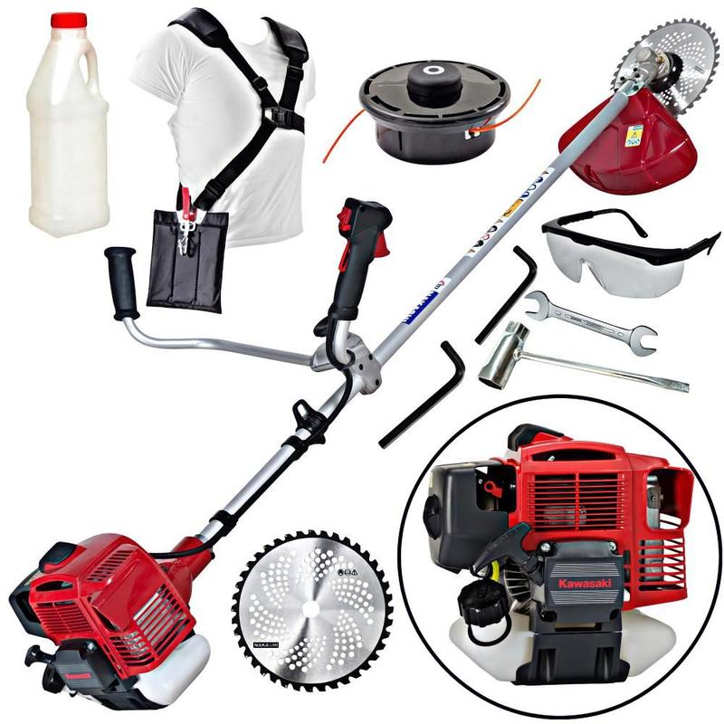 Roçadeira Profissional Nakashi L450K 46CC Com Motor Kawasaki